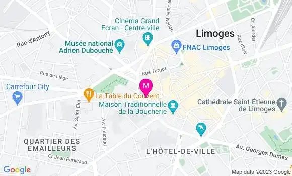Localisation Restaurant  Sur le Pouce