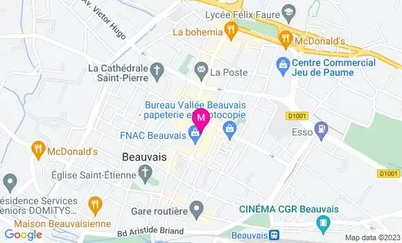 Localisation Restaurant  Gustave