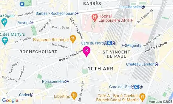 Localisation Restaurant Italien Doppio 10