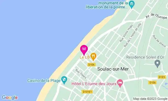 Localisation Restaurant Fruits de Mer Le Grill Océan