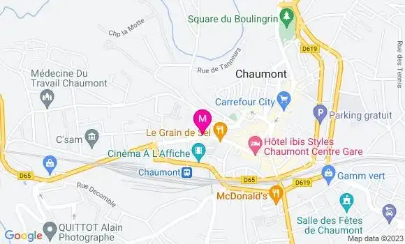 Localisation Restaurant Hôtel Les Remparts