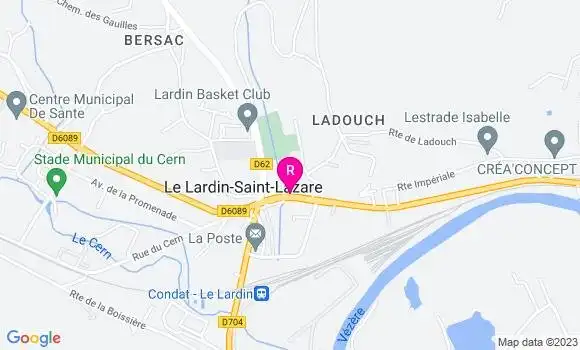 Localisation Restaurant  La Papeterie a Pizzas