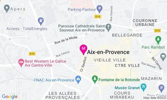 Localisation Restaurant  Faubourg 46