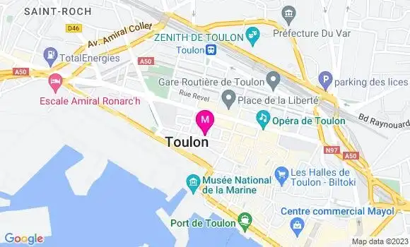 Localisation Le Bistrot du Boucan
