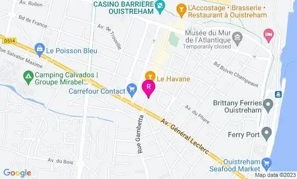 Localisation Restaurant  Au Comptoir