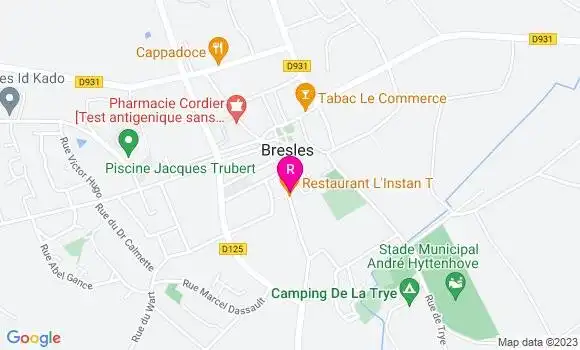 Localisation Restaurant  L