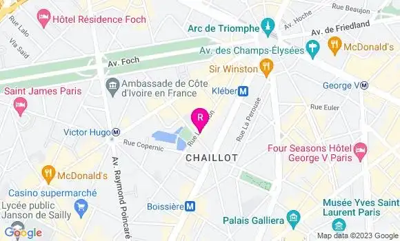 Localisation Restaurant  Mélanger