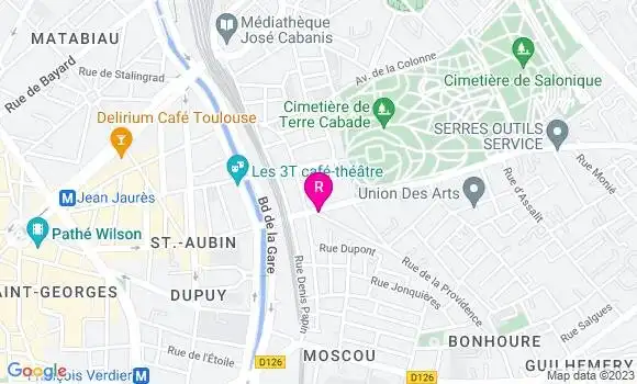 Localisation Restaurant  Miam Chez Bastien