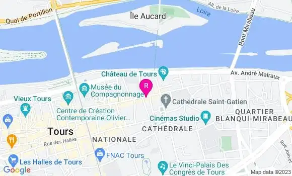 Localisation Crêperie Espace Hades
