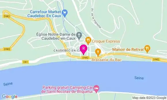 Localisation Restaurant Hôtel La Marine