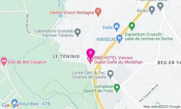Localisation Restaurant  Cap Ouest