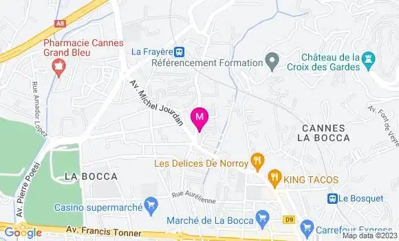 Localisation Pizzeria Pizza Noche