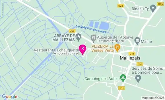 Localisation Restaurant  L