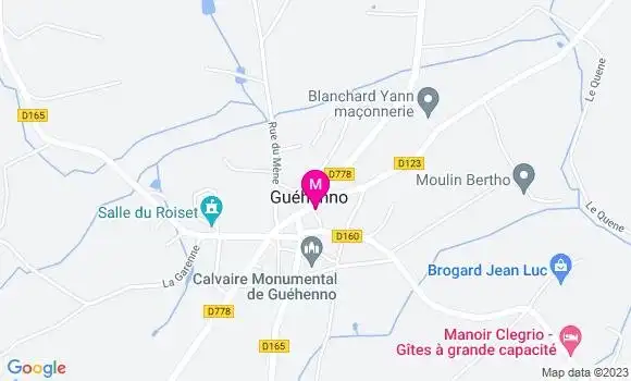 Localisation Restaurant  Gwenn Ha du