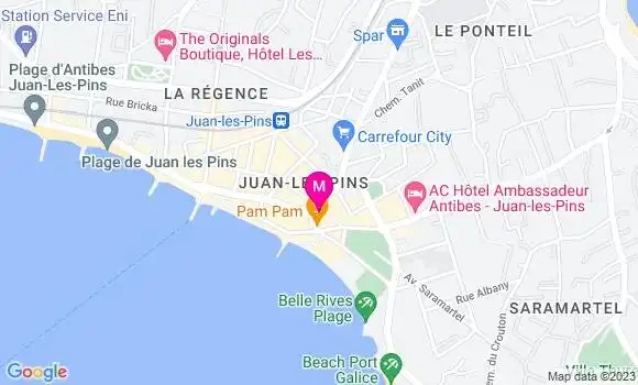 Localisation Restaurant  Les Arcades