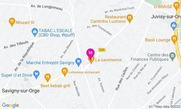 Localisation Restaurant  Le Labo