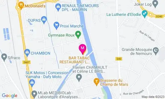 Localisation Restaurant  L