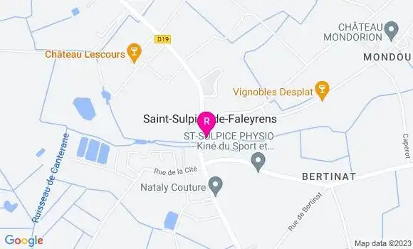 Localisation Restaurant  Les Faleyres