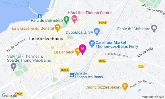 Localisation Restaurant  Bénélise