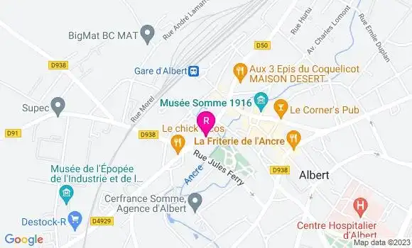Localisation Restaurant  Casa Food