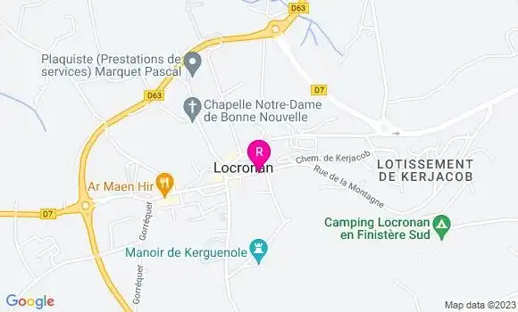 Localisation Crêperie Le Temps Passé
