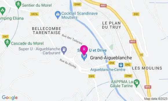 Localisation Restaurant  Burger 73