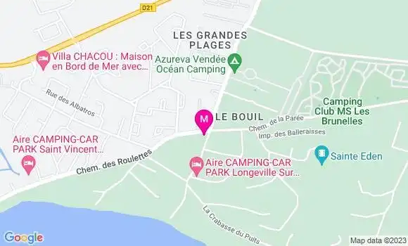 Localisation Restaurant  La Mariennée