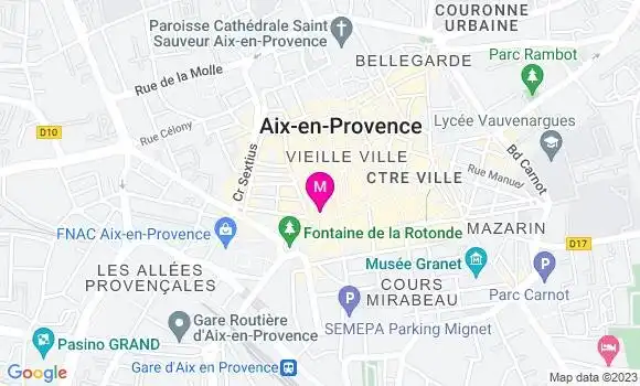 Localisation Restaurant  Le Café Voltaire