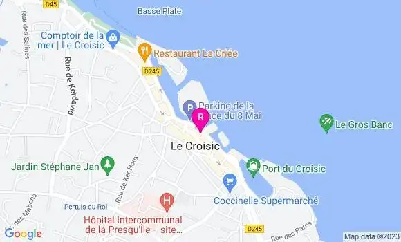 Localisation Bistrot Le Comptoir