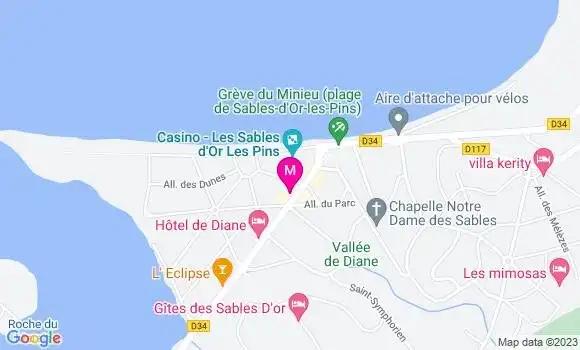 Localisation Restaurant  La Potinière