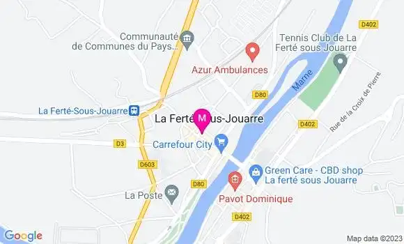 Localisation Restaurant Bar Echanson de Condé