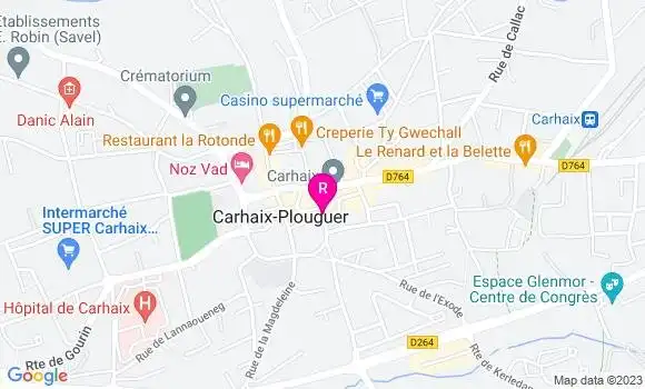 Localisation Crêperie Ty Jadyo