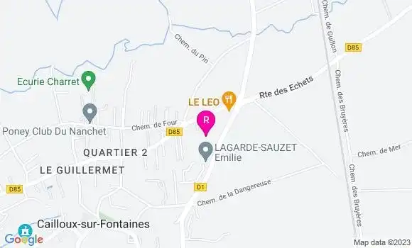 Localisation Restaurant Italien Le Leo