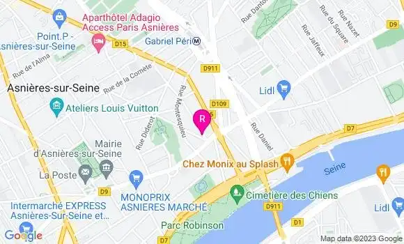 Localisation Restaurant Tapas Régent