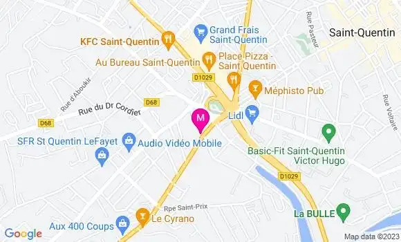 Localisation Restaurant Grill Univers Grill