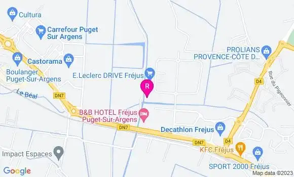 Localisation Restaurant Grill Dodan Grill