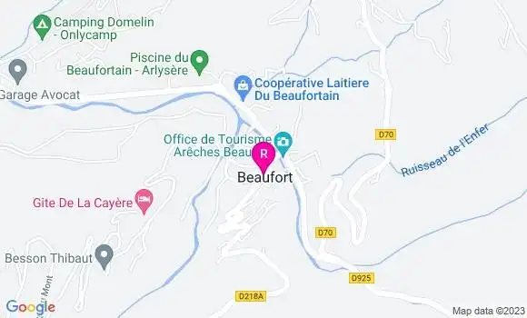 Localisation Bistrot Le Cairn