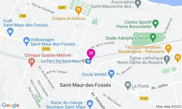 Localisation Café La Louvière