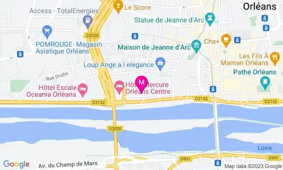 Localisation Restaurant  La Sole Doree