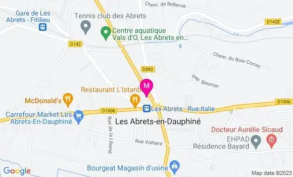 Localisation Restaurant Asiatique Le Dragon Imperial