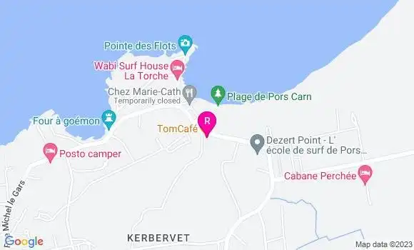 Localisation Restaurant  Tomcafé