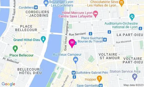 Localisation Restaurant Bar Les Assembleurs