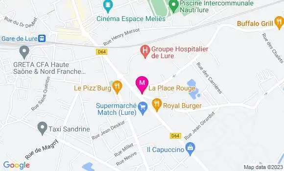 Localisation Restaurant Russe La Place Rouge