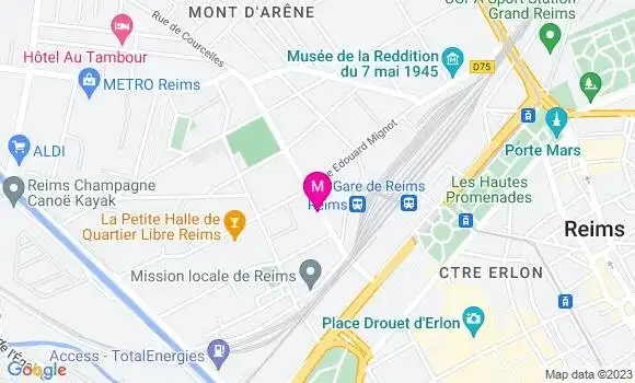 Localisation Pizzeria Le Fast