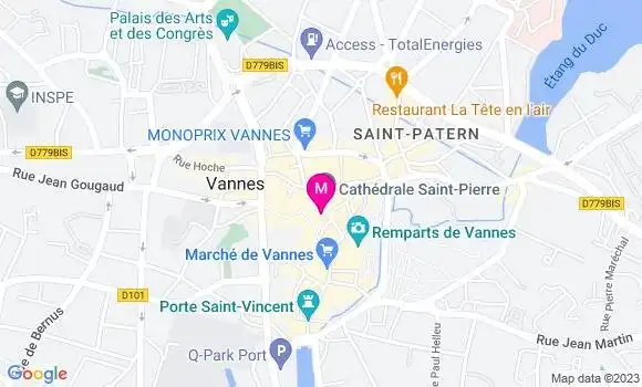 Localisation Restaurant  Le Cardinal