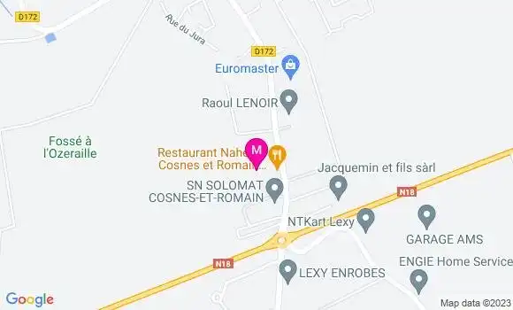 Localisation Restaurant Couscous Nahema