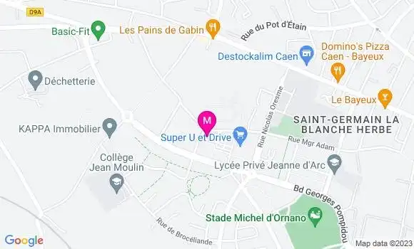 Localisation Brasserie Honore