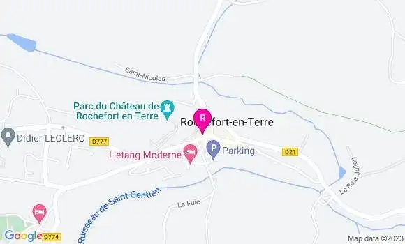 Localisation Restaurant  La Tour du Lion