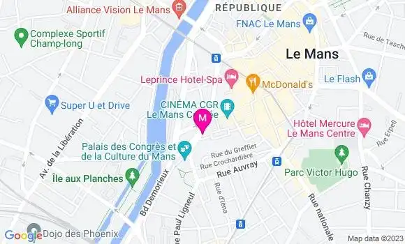 Localisation Restaurant  Le Punjab