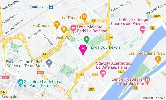 Localisation Bistrot Dada Bistro
